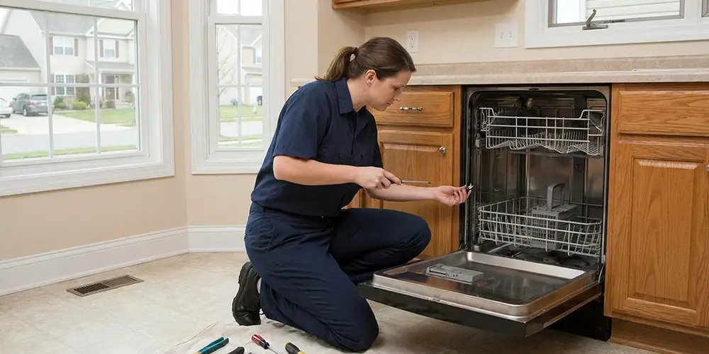 Dishwasher Latch Replacement in Lynn, MA